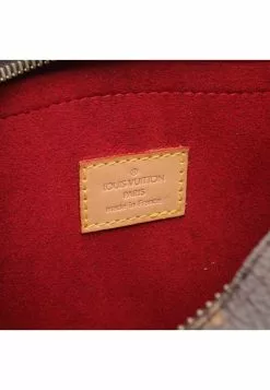 Pre-loved LOUIS VUITTON Croissant MM Classic Monogram Shoulder Bag PVC Genuine Leather Brown -Louis Vuitton Shop louis vuitton 5341 0907936 4