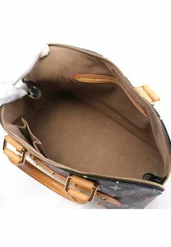 Pre-loved LOUIS VUITTON Alma Classic Monogram multi Black Handbag PVC Genuine Leather Black -Louis Vuitton Shop louis vuitton 5341 3017936 3