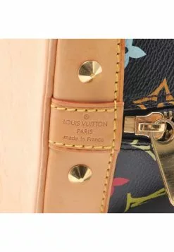 Pre-loved LOUIS VUITTON Alma Classic Monogram multi Black Handbag PVC Genuine Leather Black -Louis Vuitton Shop louis vuitton 5341 3017936 4