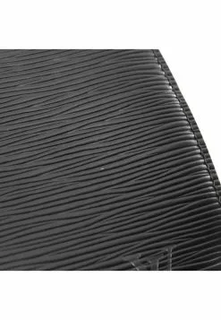 Pre-loved LOUIS VUITTON pont neuf Waved Pattern Genuine Leather Handbag Black -Louis Vuitton Shop louis vuitton 5360 2817936 5