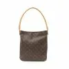 Pre-loved LOUIS VUITTON Looping GM Classic Monogram Shoulder Bag PVC Genuine Leather Brown -Louis Vuitton Shop louis vuitton 5366 9717936 1