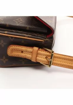 Pre-loved LOUIS VUITTON Viva cite MM Classic Monogram Shoulder Bag PVC Genuine Leather Brown -Louis Vuitton Shop louis vuitton 5378 2317936 8