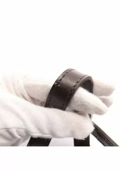 Pre-loved LOUIS VUITTON Musette salsa long stap Black checkerboard grid Shoulder Bag PVC Genuine Leather Brown -Louis Vuitton Shop louis vuitton 5381 1127936 7