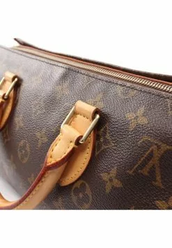 Pre-loved LOUIS VUITTON Popincourt Haut Classic Monogram Handbag PVC Genuine Leather Brown -Louis Vuitton Shop louis vuitton 5381 1417936 7