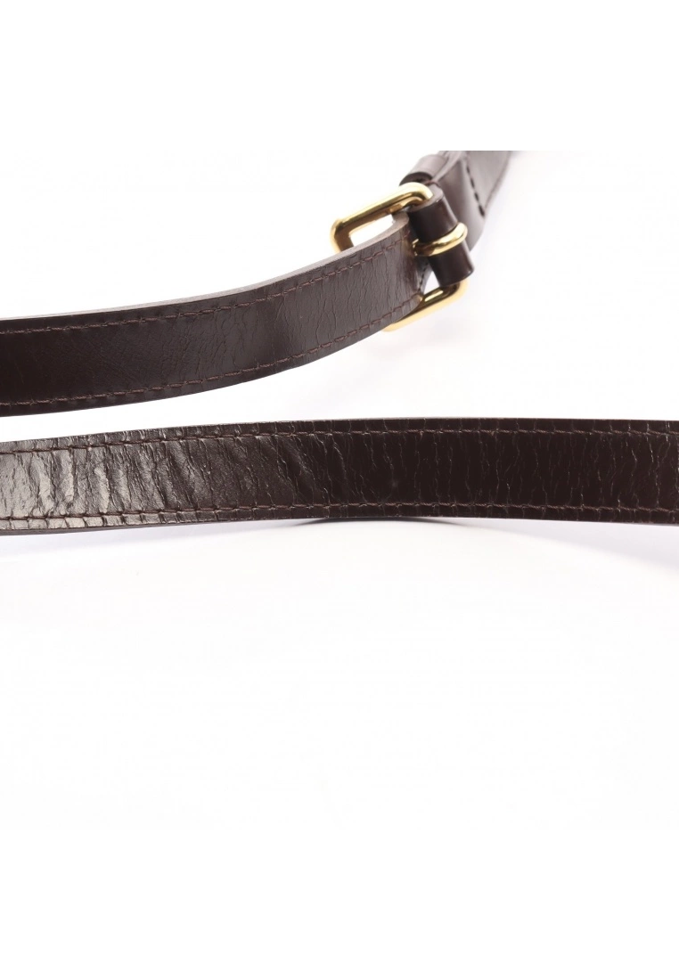 Pre-loved LOUIS VUITTON Bloomsbury PM Black checkerboard grid Shoulder Bag PVC Genuine Leather Brown 9 Pre-loved LOUIS VUITTON Bloomsbury PM Black checkerboard grid Shoulder Bag PVC Genuine Leather Brown - Image 7