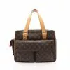 Pre-loved LOUIS VUITTON Multiple cite Classic Monogram Handbag PVC Genuine Leather Brown -Louis Vuitton Shop louis vuitton 5385 0917936 1