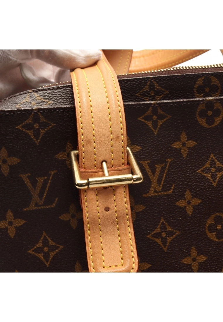 Pre-loved LOUIS VUITTON Multiple cite Classic Monogram Handbag PVC Genuine Leather Brown 10 Pre-loved LOUIS VUITTON Multiple cite Classic Monogram Handbag PVC Genuine Leather Brown - Image 8