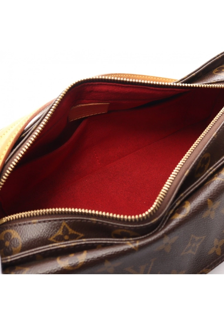 Pre-loved LOUIS VUITTON Viva cite MM Classic Monogram Shoulder Bag PVC Genuine Leather Brown 5 Pre-loved LOUIS VUITTON Viva cite MM Classic Monogram Shoulder Bag PVC Genuine Leather Brown - Image 3