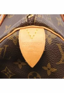 Pre-loved LOUIS VUITTON Speedy30 Classic Monogram Handbag PVC Genuine Leather Brown -Louis Vuitton Shop louis vuitton 5387 8917936 4