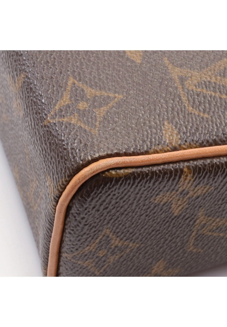 Pre-loved LOUIS VUITTON Recital Classic Monogram Handbag PVC Genuine Leather Brown 8 Pre-loved LOUIS VUITTON Recital Classic Monogram Handbag PVC Genuine Leather Brown - Image 6