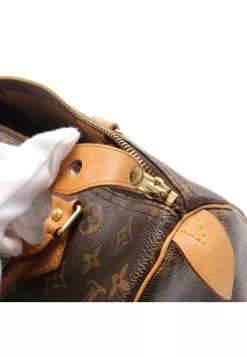 Pre-loved LOUIS VUITTON Speedy30 Classic Monogram Handbag PVC Genuine Leather Brown -Louis Vuitton Shop louis vuitton 5388 8917936 5
