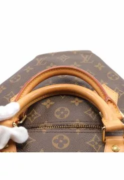 Pre-loved LOUIS VUITTON Speedy30 Classic Monogram Handbag PVC Genuine Leather Brown -Louis Vuitton Shop louis vuitton 5388 8917936 7