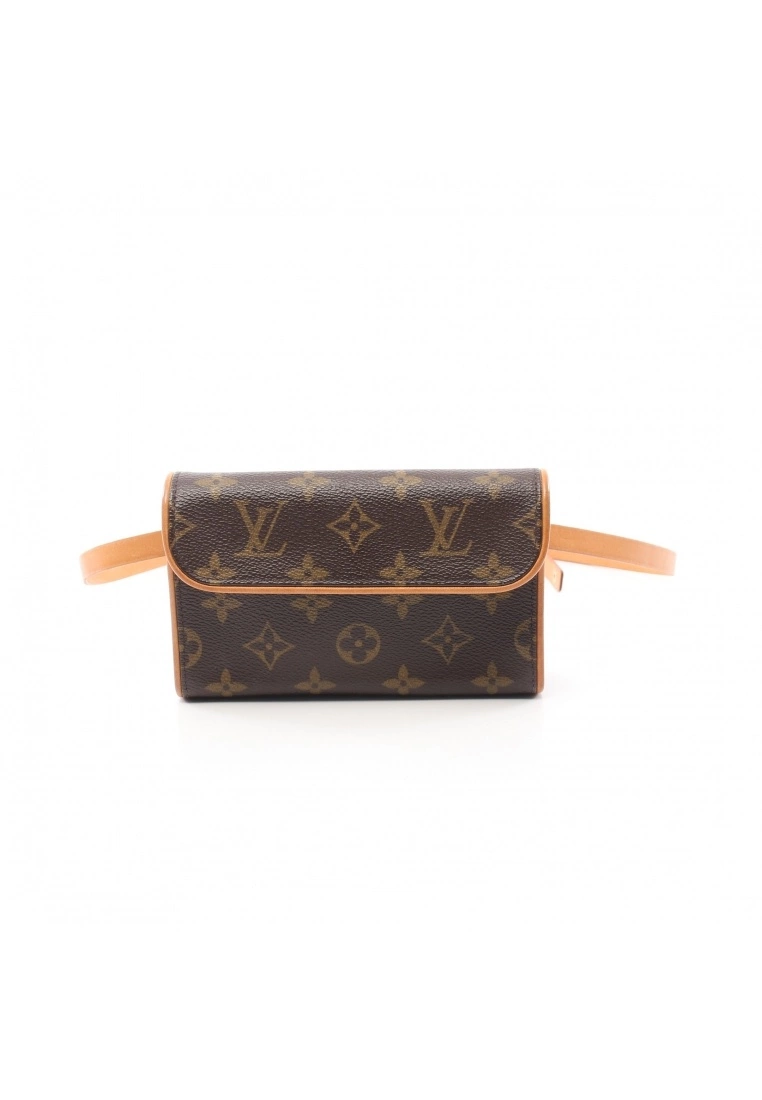 Pre-loved LOUIS VUITTON PochetteFlorentine Classic Monogram handcarry bag belt bag PVC Genuine Leather Brown Belt(S) 3 Pre-loved LOUIS VUITTON PochetteFlorentine Classic Monogram handcarry bag belt bag PVC Genuine Leather Brown Belt(S)