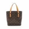 Pre-loved LOUIS VUITTON Vavin PM Classic Monogram Handbag PVC Genuine Leather Brown