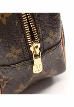 Pre-loved LOUIS VUITTON Trousse toilette25 Classic Monogram Small Pocket PVC Genuine Leather Brown -Louis Vuitton Shop louis vuitton 6161 8329436 5