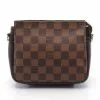 Pre-loved LOUIS VUITTON Trousse Make Up Black Checkered Handbag PVC Genuine Leather Brown -Louis Vuitton Shop louis vuitton 6171 3729436 1