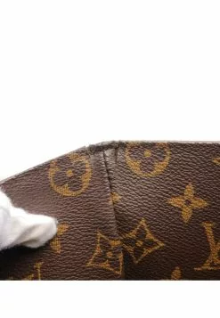 Pre-loved LOUIS VUITTON Sac shopper bag Classic Monogram Shoulder Bag Tote Bag PVC Genuine Leather Brown -Louis Vuitton Shop louis vuitton 6191 8719436 5