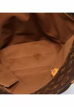 Pre-loved LOUIS VUITTON Sac shopper bag Classic Monogram Shoulder Bag Tote Bag PVC Genuine Leather Brown -Louis Vuitton Shop louis vuitton 6192 8719436 7