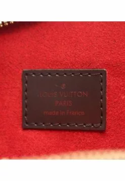 Pre-loved LOUIS VUITTON Trevi PM Black Checkered Handbag PVC Genuine Leather Brown 2 Way Style -Louis Vuitton Shop louis vuitton 6198 8029436 4