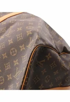 Pre-loved LOUIS VUITTON Keepall Bandouliere55 Classic Monogram Duffle Bag PVC Genuine Leather Brown 2 Way Style -Louis Vuitton Shop louis vuitton 6248 3129436 5