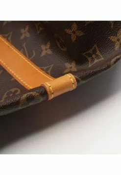 Pre-loved LOUIS VUITTON Keepall Bandouliere55 Classic Monogram Duffle Bag PVC Genuine Leather Brown 2 Way Style -Louis Vuitton Shop louis vuitton 6248 3129436 8