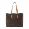 Pre-loved LOUIS VUITTON Luco Classic Monogram Shoulder Bag Tote Bag PVC Genuine Leather Brown