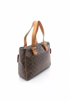 Pre-loved LOUIS VUITTON Multiple cite Classic Monogram Handbag PVC Genuine Leather Brown -Louis Vuitton Shop louis vuitton 6302 8619436 2