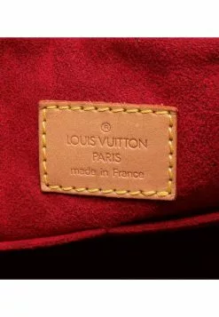 Pre-loved LOUIS VUITTON Multiple cite Classic Monogram Handbag PVC Genuine Leather Brown -Louis Vuitton Shop louis vuitton 6302 8619436 4