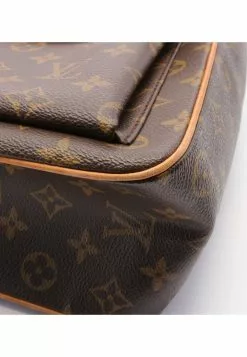 Pre-loved LOUIS VUITTON Multiple cite Classic Monogram Handbag PVC Genuine Leather Brown -Louis Vuitton Shop louis vuitton 6302 8619436 8