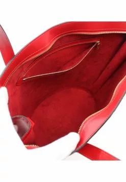 Pre-loved LOUIS VUITTON Saint Jacques shopping Waved Pattern Spanish Red Genuine Leather Shoulder Bag Red -Louis Vuitton Shop louis vuitton 6340 9229436 3