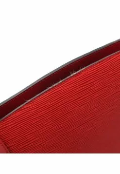 Pre-loved LOUIS VUITTON Saint Jacques shopping Waved Pattern Spanish Red Genuine Leather Shoulder Bag Red -Louis Vuitton Shop louis vuitton 6341 9229436 6