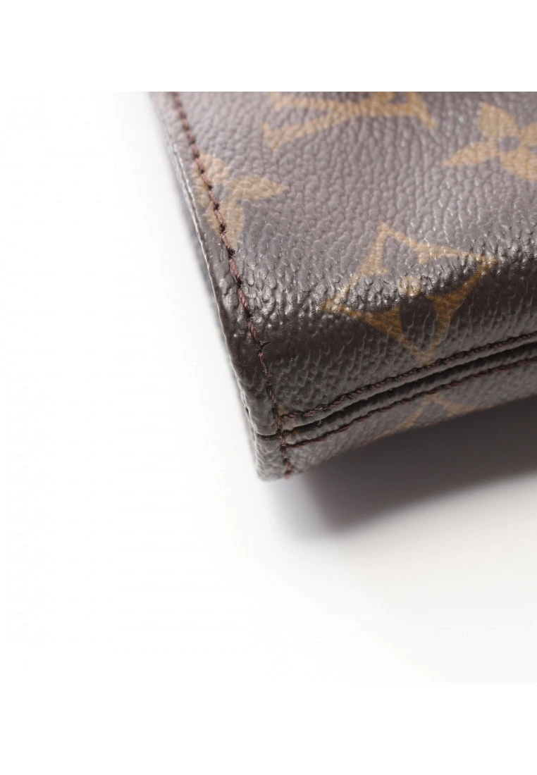 Pre-loved LOUIS VUITTON Vavin PM Classic Monogram Handbag PVC Genuine Leather Brown 9 Pre-loved LOUIS VUITTON Vavin PM Classic Monogram Handbag PVC Genuine Leather Brown - Image 7