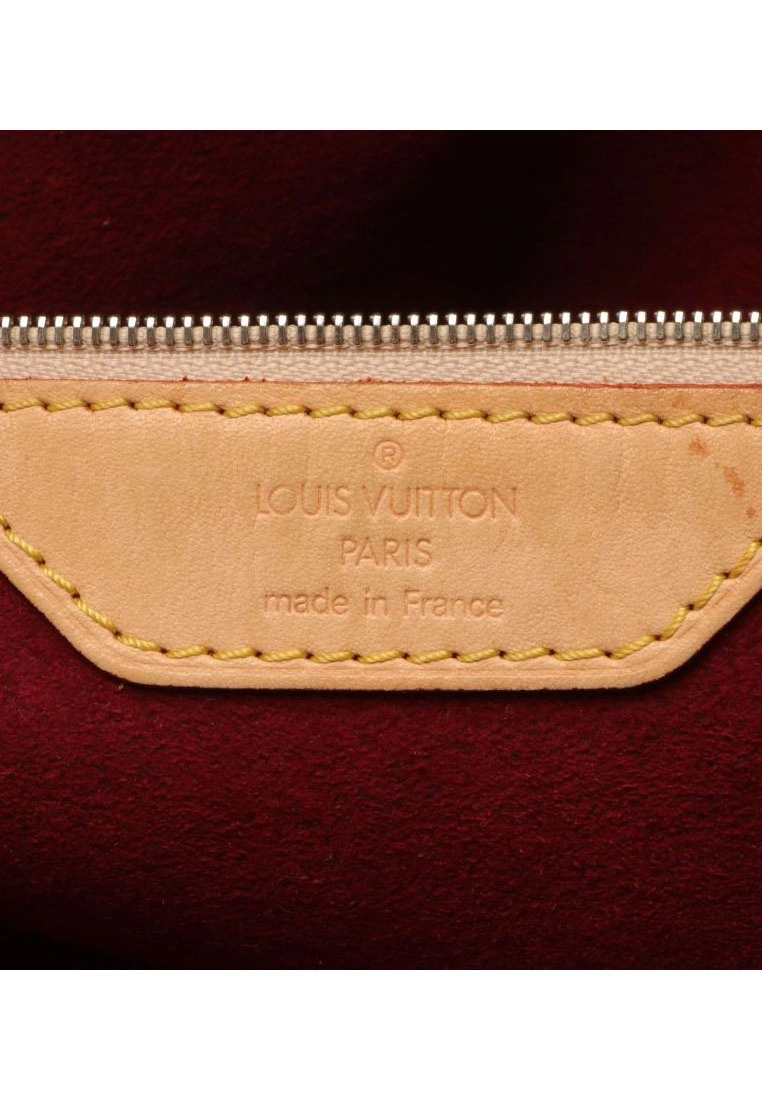 Pre-loved LOUIS VUITTON Aurelia MM Classic Monogram multi white Shoulder Bag Tote Bag PVC Genuine Leather white 6 Pre-loved LOUIS VUITTON Aurelia MM Classic Monogram multi white Shoulder Bag Tote Bag PVC Genuine Leather white - Image 4