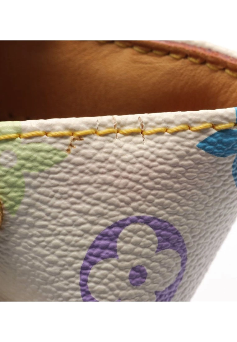 Pre-loved LOUIS VUITTON Aurelia MM Classic Monogram multi white Shoulder Bag Tote Bag PVC Genuine Leather white 7 Pre-loved LOUIS VUITTON Aurelia MM Classic Monogram multi white Shoulder Bag Tote Bag PVC Genuine Leather white - Image 5