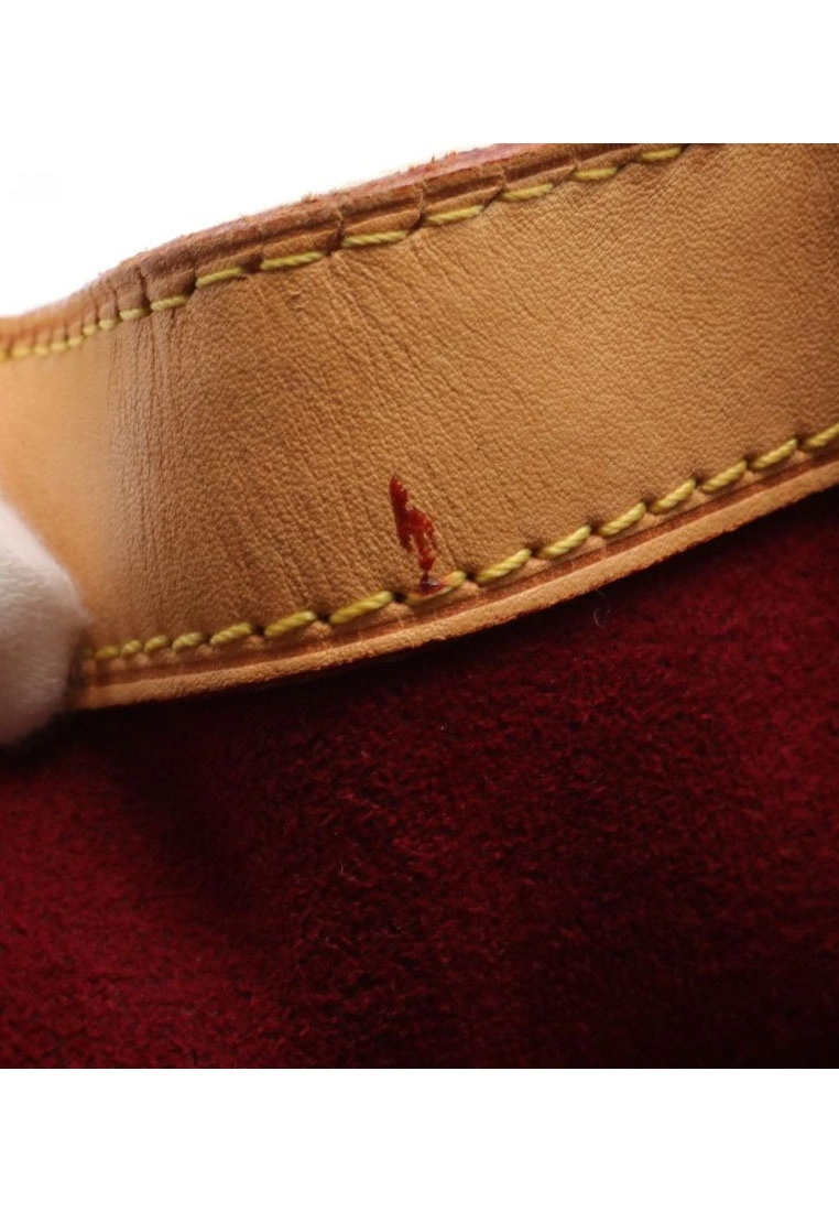 Pre-loved LOUIS VUITTON Aurelia MM Classic Monogram multi white Shoulder Bag Tote Bag PVC Genuine Leather white 9 Pre-loved LOUIS VUITTON Aurelia MM Classic Monogram multi white Shoulder Bag Tote Bag PVC Genuine Leather white - Image 7