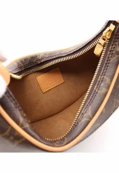 Pre-loved LOUIS VUITTON LOOP Classic Monogram Shoulder Bag PVC Genuine Leather Brown 2 Way Style -Louis Vuitton Shop louis vuitton 6412 3339436 3