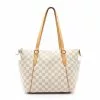 Pre-loved LOUIS VUITTON Totally PM white Checkered Shoulder Bag Tote Bag PVC Genuine Leather white -Louis Vuitton Shop louis vuitton 6445 9129436 1