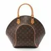 Pre-loved LOUIS VUITTON Ellipse MM Classic Monogram Handbag PVC Genuine Leather Brown -Louis Vuitton Shop louis vuitton 6462 4919436 1
