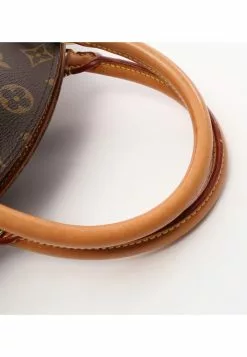 Pre-loved LOUIS VUITTON Ellipse MM Classic Monogram Handbag PVC Genuine Leather Brown -Louis Vuitton Shop louis vuitton 6462 4919436 6