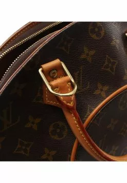 Pre-loved LOUIS VUITTON Ellipse MM Classic Monogram Handbag PVC Genuine Leather Brown -Louis Vuitton Shop louis vuitton 6463 4919436 7