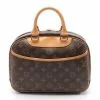 Pre-loved LOUIS VUITTON trouville Classic Monogram Handbag PVC Genuine Leather Brown -Louis Vuitton Shop louis vuitton 6471 7029436 1