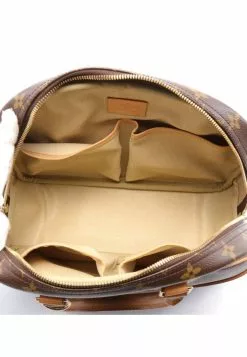 Pre-loved LOUIS VUITTON trouville Classic Monogram Handbag PVC Genuine Leather Brown -Louis Vuitton Shop louis vuitton 6472 7029436 3