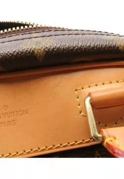 Pre-loved LOUIS VUITTON trouville Classic Monogram Handbag PVC Genuine Leather Brown -Louis Vuitton Shop louis vuitton 6472 7029436 5