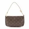 Pre-loved LOUIS VUITTON Pochette Accessoires Classic Monogram Handbag PVC Genuine Leather Brown -Louis Vuitton Shop louis vuitton 6951 3881636 1