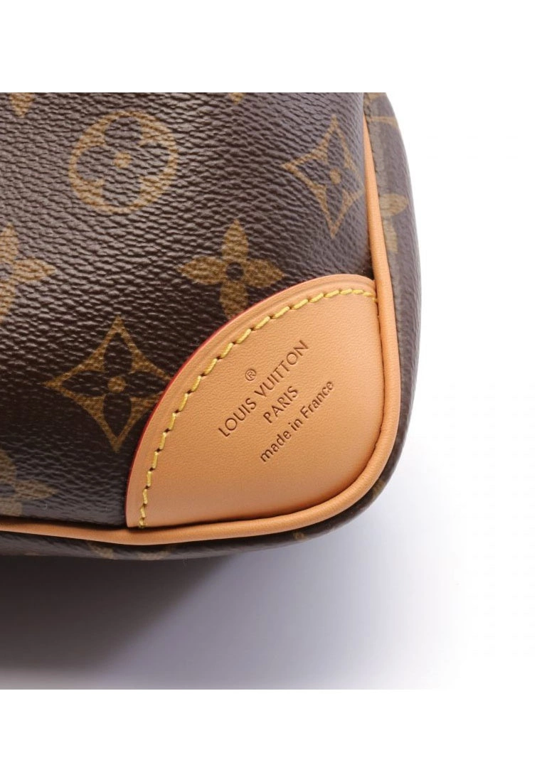 Pre-loved LOUIS VUITTON Odeon NM PM Classic Monogram Shoulder Bag PVC Genuine Leather Brown 6 Pre-loved LOUIS VUITTON Odeon NM PM Classic Monogram Shoulder Bag PVC Genuine Leather Brown - Image 4