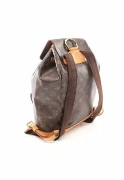 Pre-loved LOUIS VUITTON Montsouris GM Classic Monogram Backpack PVC Genuine Leather Brown 11 Pre-loved LOUIS VUITTON Montsouris GM Classic Monogram Backpack PVC Genuine Leather Brown -Louis Vuitton Shop louis vuitton 7021 2978736 2