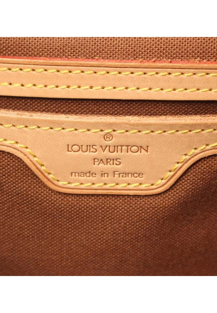 Pre-loved LOUIS VUITTON Montsouris GM Classic Monogram Backpack PVC Genuine Leather Brown 6 Pre-loved LOUIS VUITTON Montsouris GM Classic Monogram Backpack PVC Genuine Leather Brown - Image 4