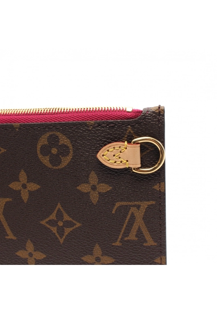 Pre-loved LOUIS VUITTON Classic Monogram Pivot peony red Small Pocket PVC Brown Neverfull PM use 7 Pre-loved LOUIS VUITTON Classic Monogram Pivot peony red Small Pocket PVC Brown Neverfull PM use - Image 5