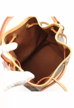 Pre-loved LOUIS VUITTON Mini Noe Classic Monogram Handbag PVC Genuine Leather Brown -Louis Vuitton Shop louis vuitton 7151 2393146 3