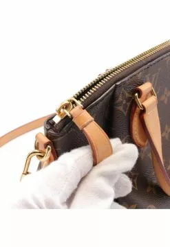 Pre-loved Rivoli PM Classic Monogram Handbag PVC Genuine Leather Brown 2 Way Style LOUIS VUITTON -Louis Vuitton Shop louis vuitton 7220 0759146 6